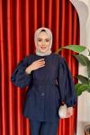 Melike Takım Lacivert Lacivert