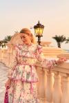 Melina Elbise Pembe Pembe