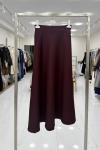 Menekşe Etek Bordo Bordo