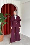 Nare Takım Bordo Bordo