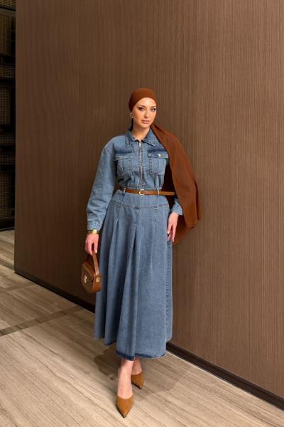 Narin Takım Açık Mavi Açık Mavi