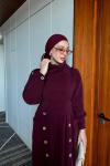 Nazan Elbise Bordo  Bordo