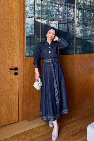 Nesrin Takım Koyu Mavi koyu mavi