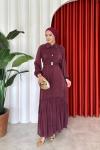 Nevin Elbise Bordo Bordo