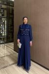 Nigar Elbise Takım Lacivert Lacivert