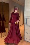 Nilgün Abiye Bordo BORDO