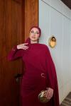 Nurdan Elbise Bordo  BORDO