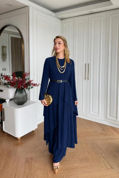 Nursima Pantolon Takım Lacivert  Lacivert