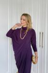 Özge Elbise Mor Mor