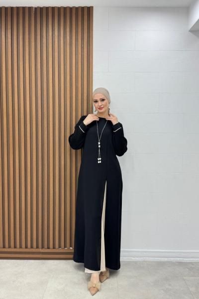 Özün Pantolonlu Takım Siyah  Siyah