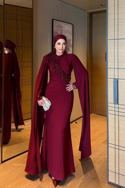 Pamira Abiye Kırmızı Kırmızı