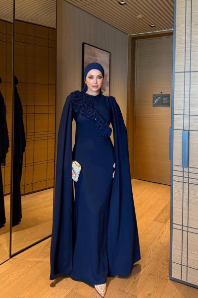 Pamira Abiye Lacivert LACİVERT