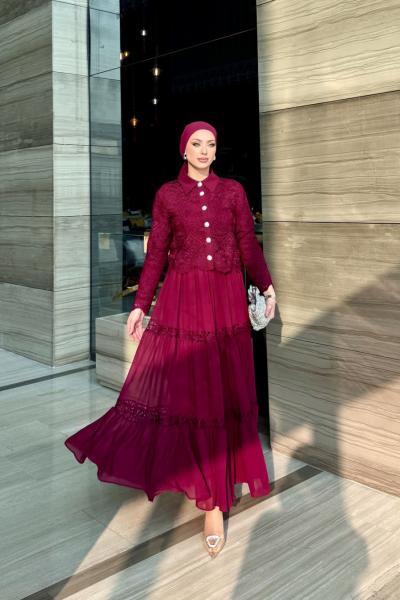 Pamira Elbise Bordo Bordo