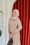 Reyhan Takım Bej Bej