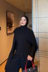 Sara Pantolon Takım Siyah Siyah