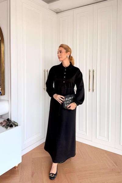 Sema Elbise Siyah Siyah