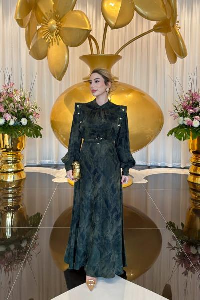 Şengül Elbise Haki Haki