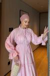 Şennur Elbise Pembe  PEMBE