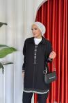 Sevda Pantolon  Takım Siyah Siyah