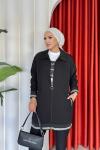 Sevda Pantolon  Takım Siyah Siyah