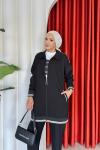 Sevda Pantolon  Takım Siyah Siyah