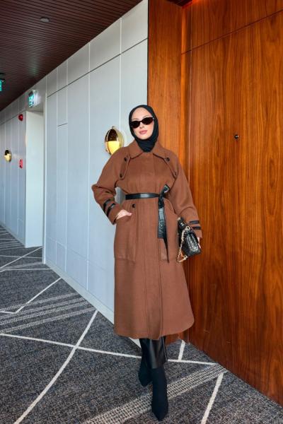 Sibel Kaban Kahve Kahverengi