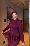 Şimal Abiye Bordo  BORDO