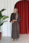 Sinem Elbise Takım Acı kahve Acı Kahve
