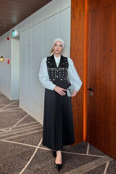 Şüheda Takım Siyah Siyah