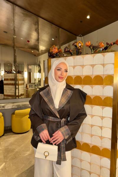 Talya Ceket Acı Kahve  Acı Kahve