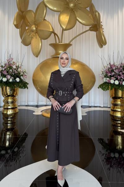 Toprak Etek Takım Kahve Kahverengi