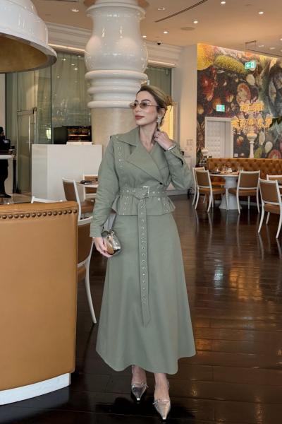 Toprak Etek Takım Çağla Çağla Yeşili