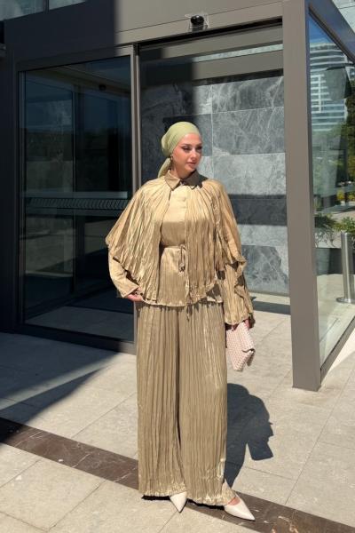 Ülker Pantolon Takım Bej BEJ