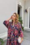 Ülkü Elbise Lacivert Lacivert