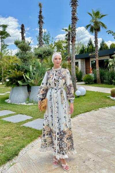 Ümmühan Elbise Siyah Siyah