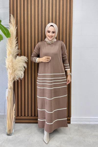 Yağmur Elbise Vizon Vizon