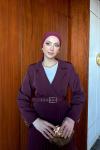 Yelda Elbise Mürdüm Mürdüm