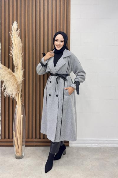 Yeşim Kaban Gri Gri