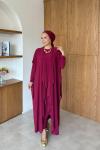 Zarife  Üçlü Pantolon Takım Bordo  BORDO