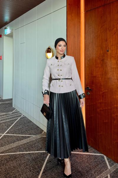 Zehra Etekli Takım Pudra Pudra