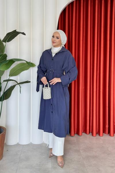 Zelal Kap Lacivert Lacivert