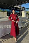 Zeliha Takım Bordo Bordo