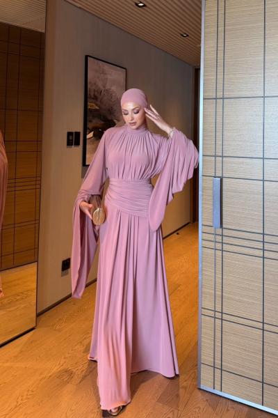 Ziynet Elbise Pembe PEMBE