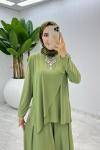Çağla Asimetrik Takım Tesettür Giyim