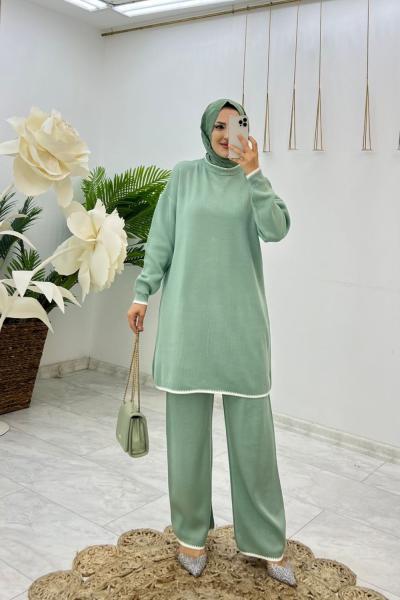 Çağla Bennu Triko Takım Tesettür Giyim