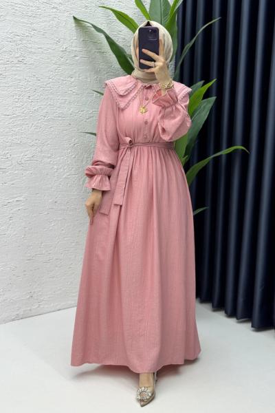 Gül Sanem Elbise Tesettür Giyim