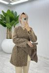 Kahve Elif Kap Tesettür Giyim