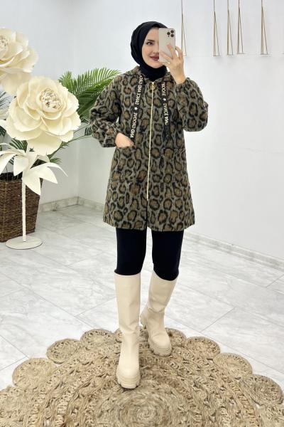 Leopar Kap Tesettür Giyim