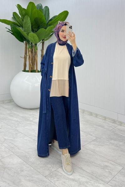 Premium Hermosa Kot Kap Tesettür Giyim