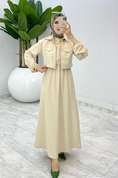 Taş Oylat Elbise Tesettür Giyim